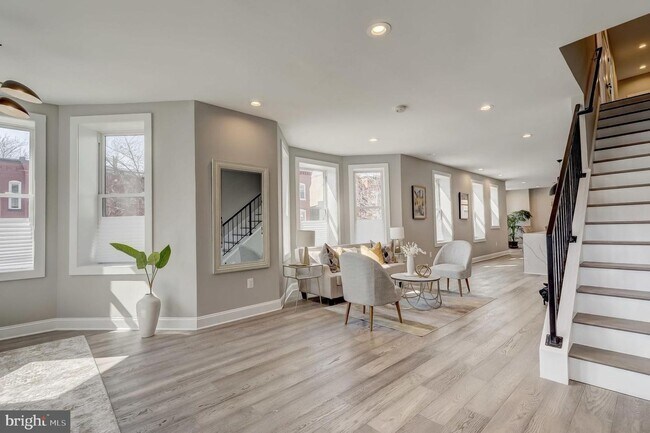 Building Photo - Stunning End-Rowhouse 4/Bedrooms, 4.5 Baths, in Shaw/Truxton Circle – Bathed in Natural Light!