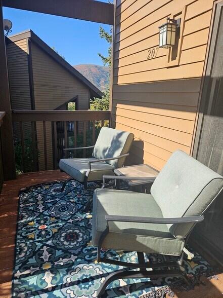 Balcony off Master Bedroom - 3615 N Wolf Creek Dr
