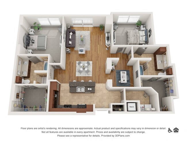 Floorplan - The Residence at Southpark