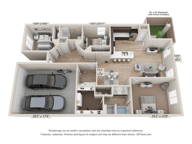 Floorplan - Amber Pines at Fosters Ridge