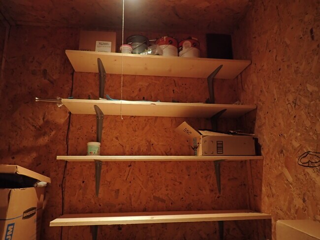 Additional exterior storage, included in unit. - 4210 Wilshire Blvd