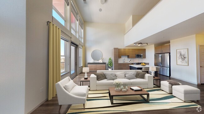 Expansive one bedroom loft home with floor to ceiling windows - Modera Observatory Park