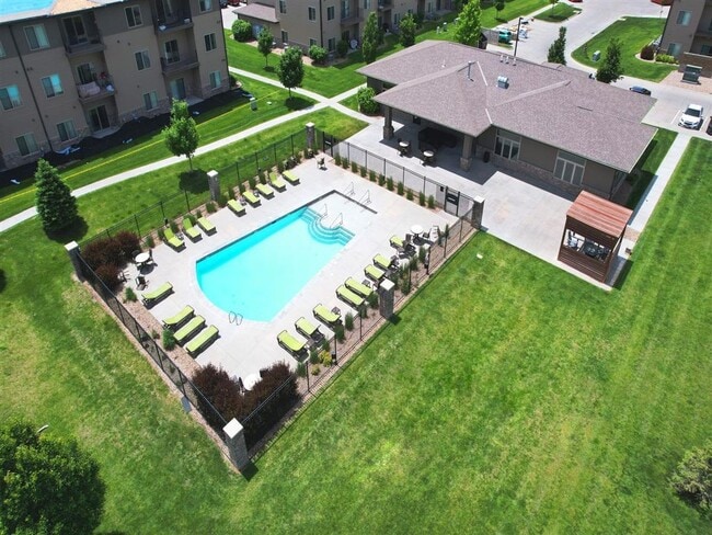Community luxury pool at The Sterling at Kearney. - The Sterling Apartments At Kearney