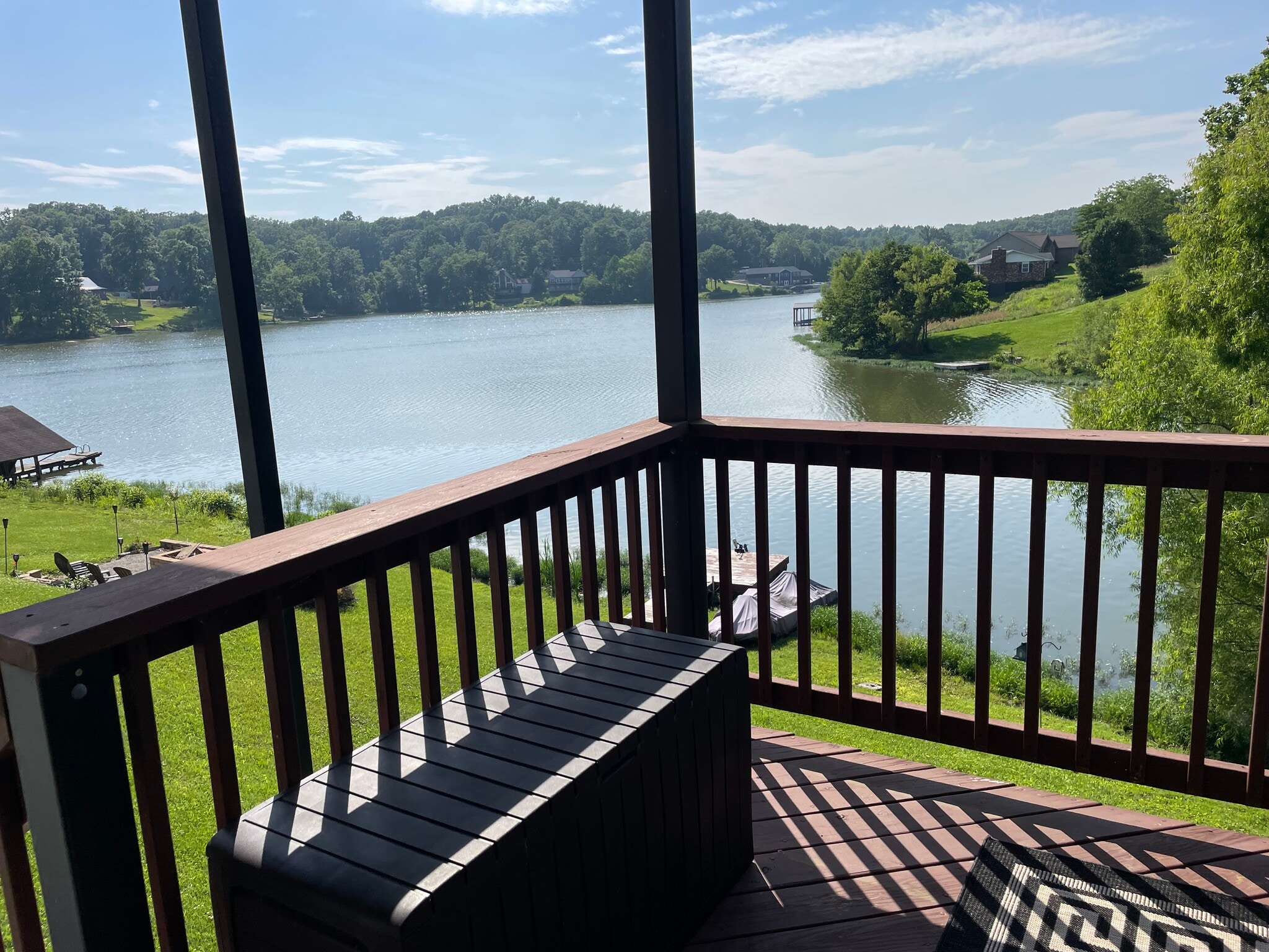 View from tenant’s private deck - 579 Bella Vista Dr