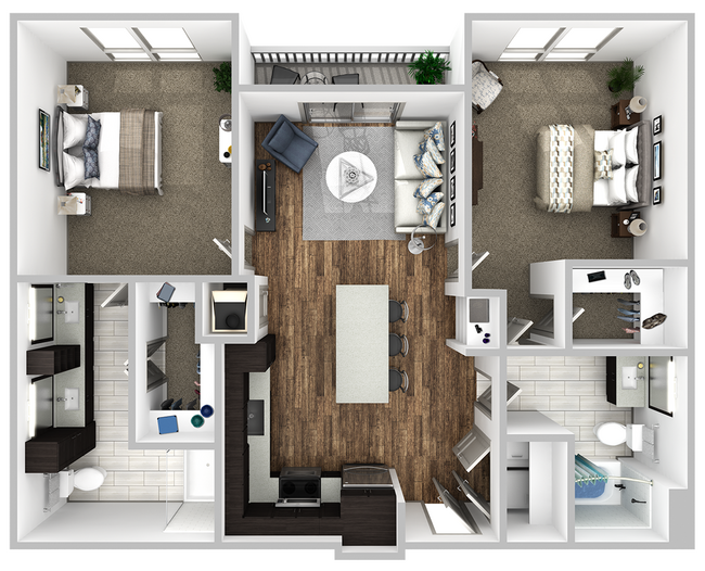 Floorplan - Korina at the Grove