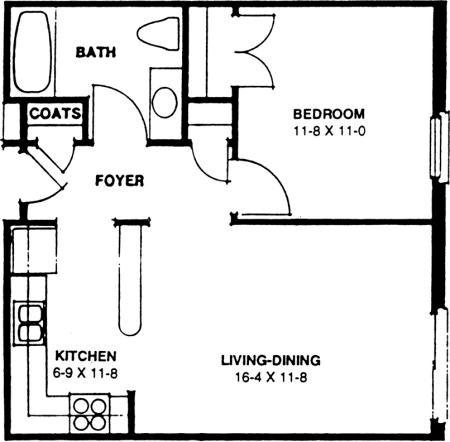 Floorplan - Azalea Gardens Apartments