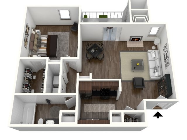 Floorplan - Bent Oaks Apartments