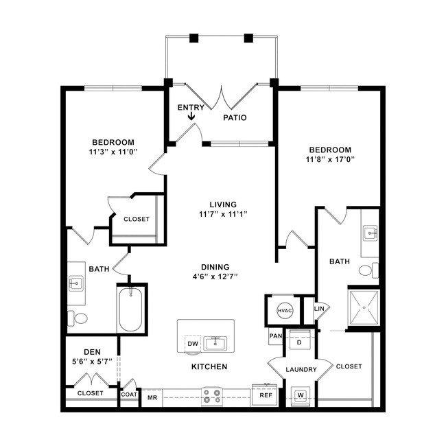 Floorplan - Cortland Wren Northlake Phase II