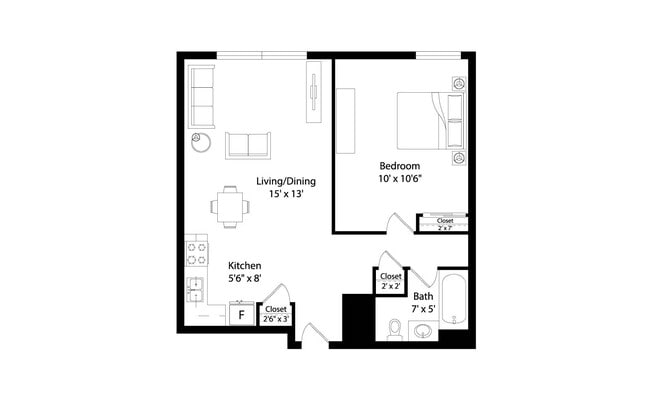 Floorplan - The Venue On Knox Apartments
