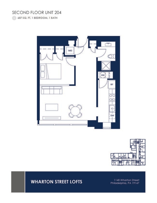 Floorplan - Wharton Street Lofts