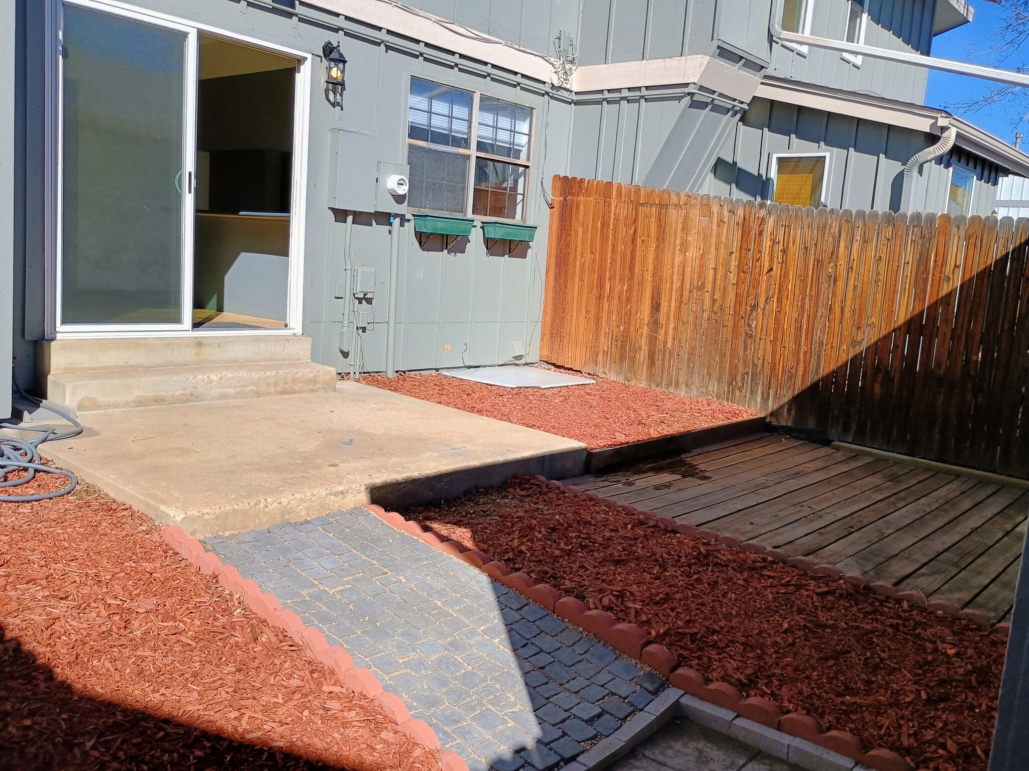 Backyard - 10360 E Jewell Ave