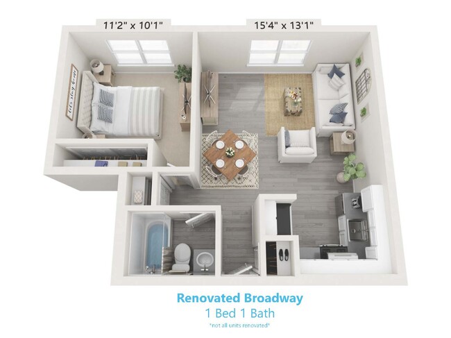 Floorplan - Brix on Belleview Apartments