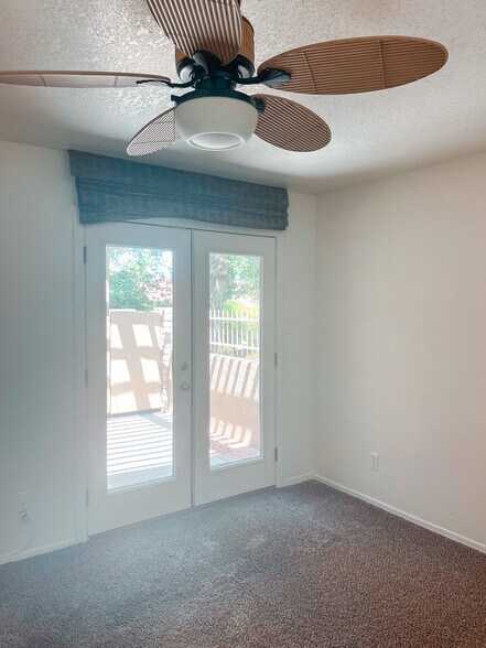 Master Bedroom view onto patio - 1915 N Scovel St
