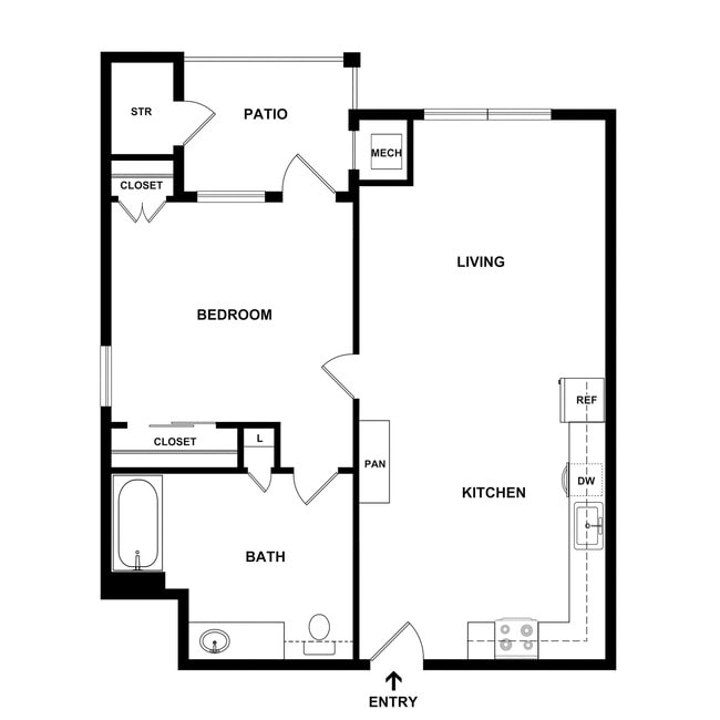 Floorplan - River Walk Terrace