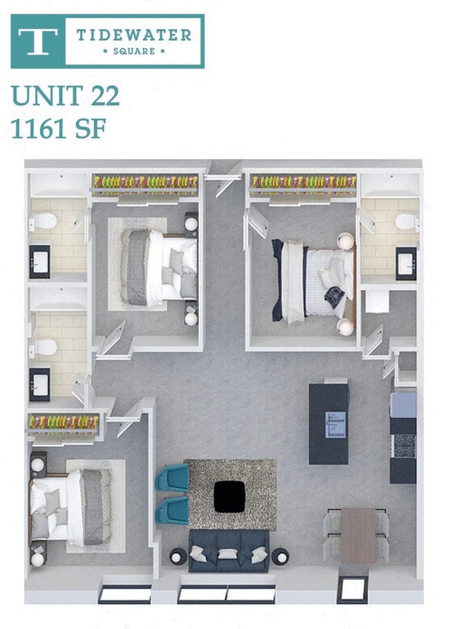 Floorplan - Tidewater Square