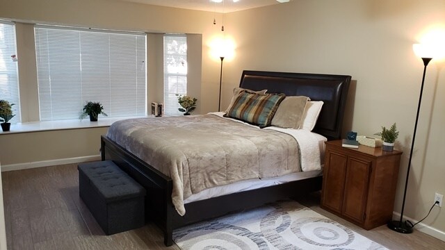 Virtual staging - Main Bedroom - 13423 Lakecrest Dr