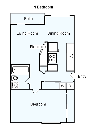 1BR/1BA - Erica Village