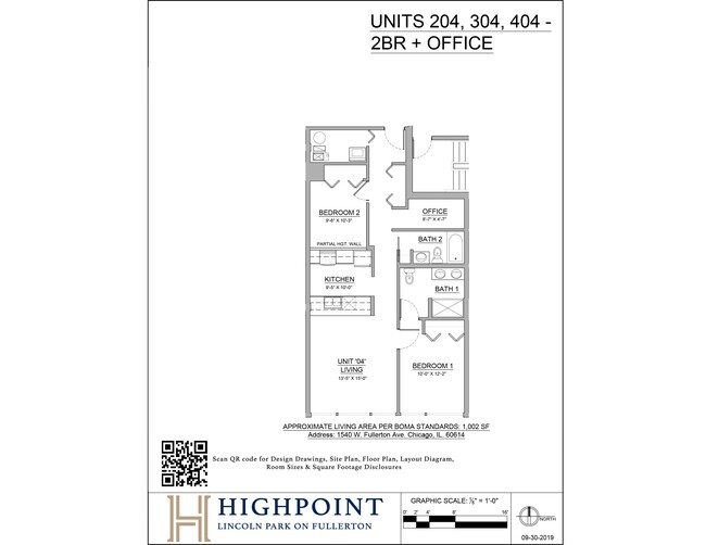 Floorplan - HIGHPOINT Lincoln Park on Fullerton