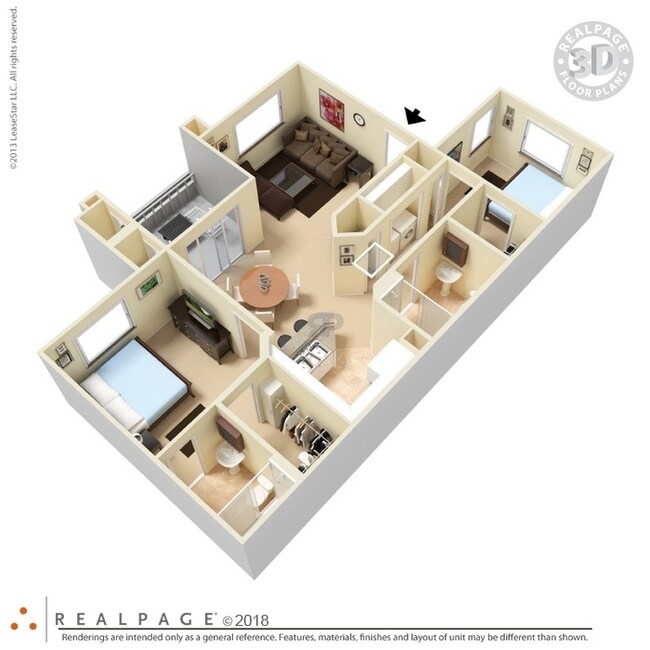 2 bed 925 sq ft.jpg - Canon de Arrowhead