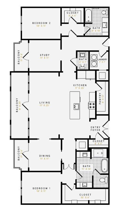 Floorplan - Boone Manor