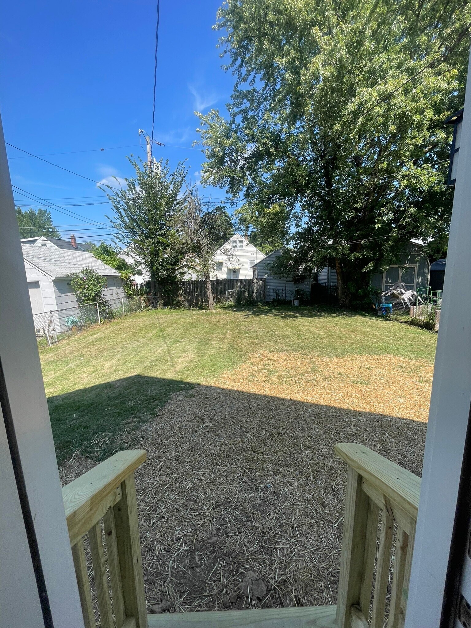 Backyard - 2502 Linwood Rd