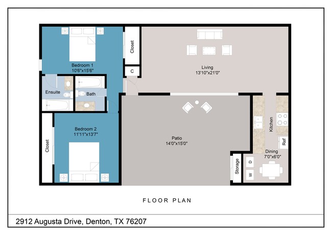 Floorplan - Greenway Patio