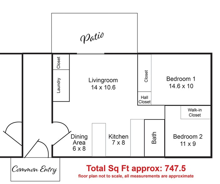 Floorplan - 610 N Arlington St