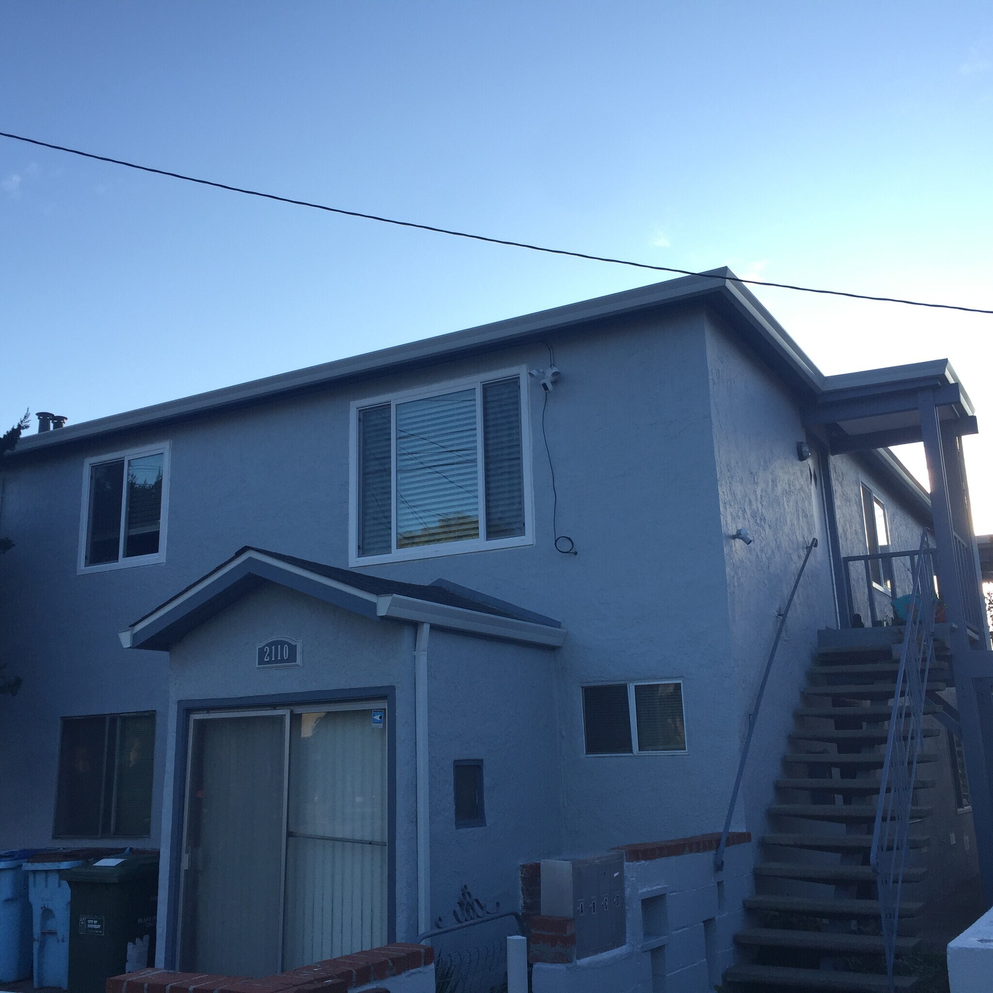 front of the bnuilding - 2110 Spaulding Ave