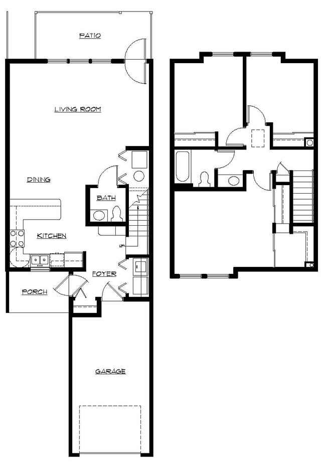 Floorplan - Countryside Townhomes