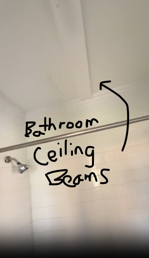 Decor ceiling beams - 1302 W Bell St