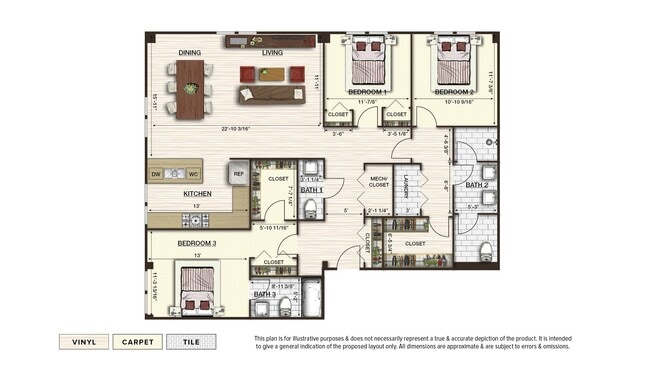 Floorplan - The Pinnacle @ 65