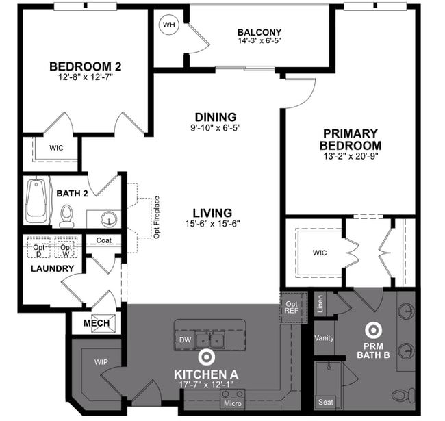 Floorplan - The Gatherings at Twin Creeks