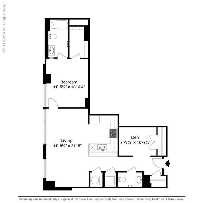Floorplan - 2001 Clarendon Blvd