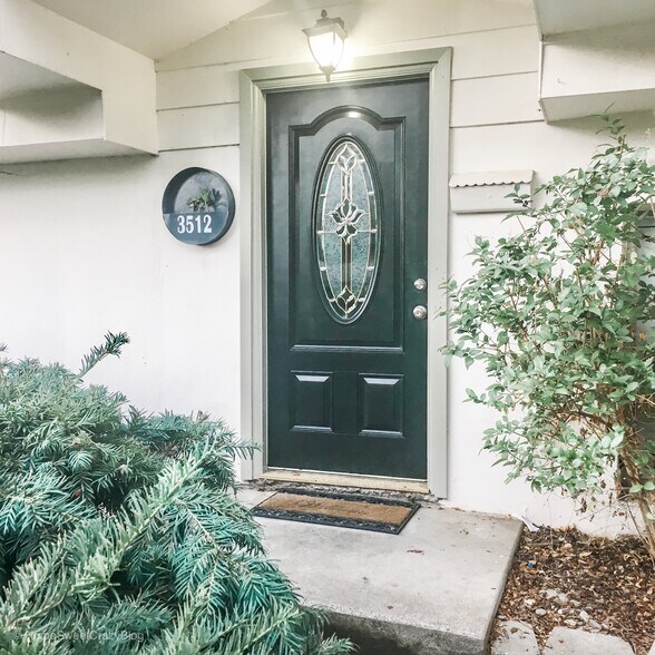 Front Door - 3512 East Ben Burr Boulevard