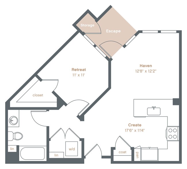 Floorplan - Alexan Downtown Danville