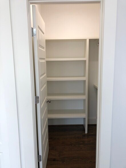 Large, walk-in closet in bedroom - 2121 Roslyn Ave