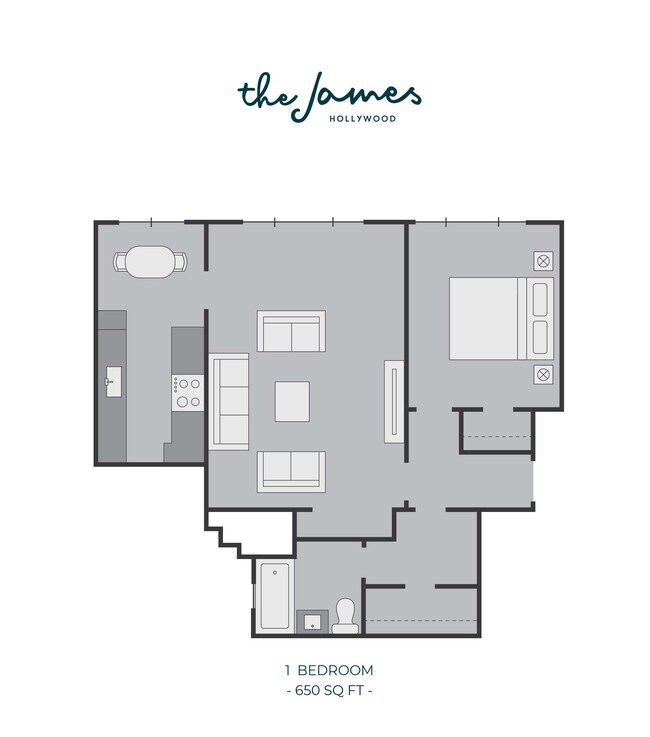 Floorplan - The James Hollywood