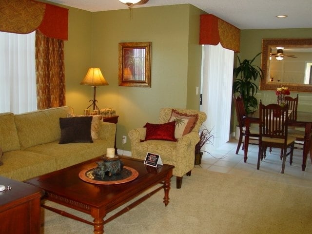 Living Room - Overlook at Bernardo Heights