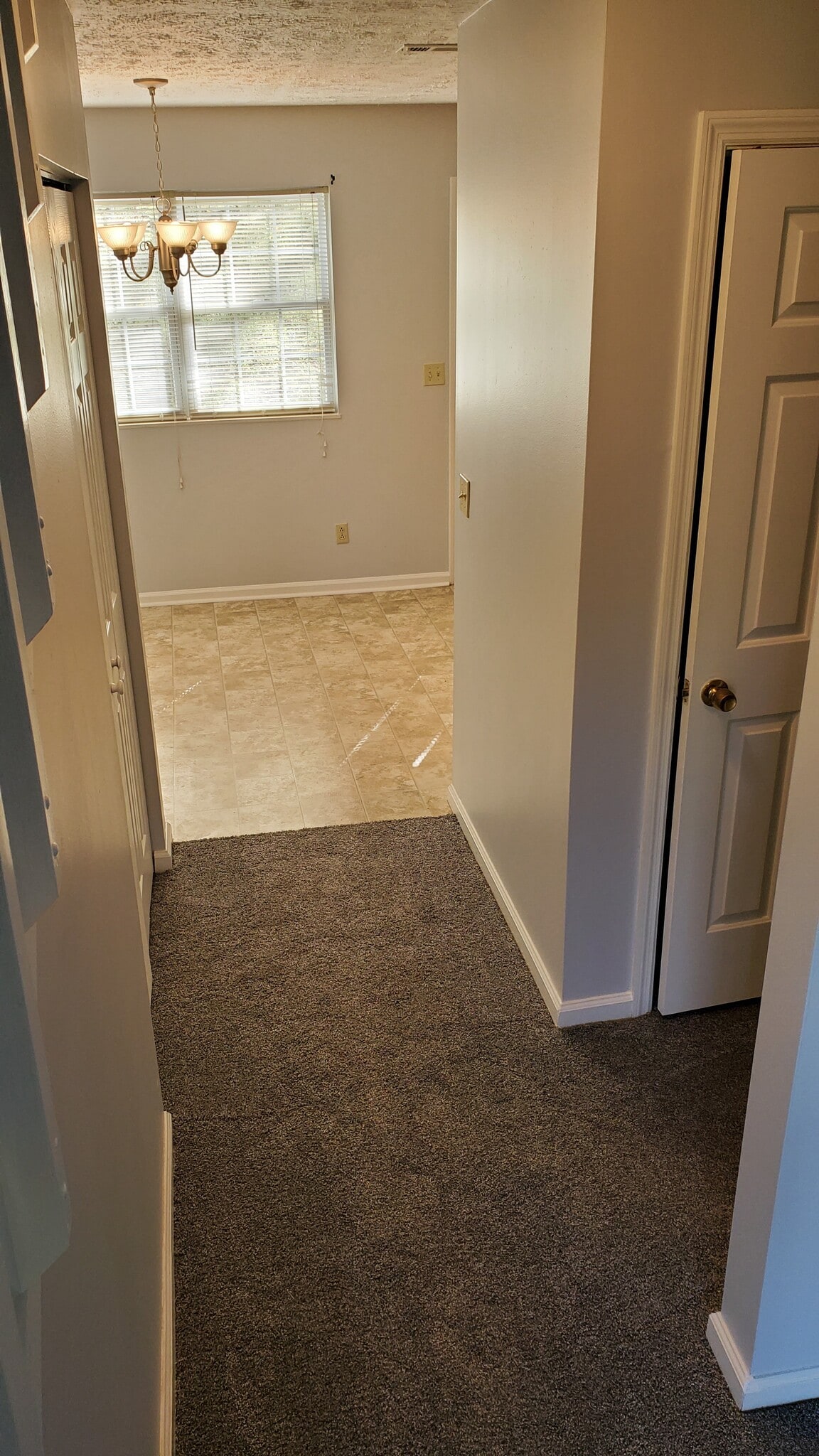 Hallway from kit/dining rm - 1503 5th St