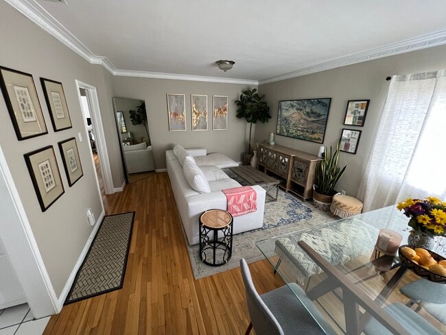 Current — living room from front door - 4222 Jasmine Ave