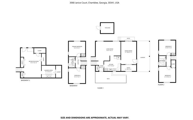 Building Photo - Charming 4BR 2BA w/ Covered Carport • In-Unit Laundry • Front Deck in Chamblee
