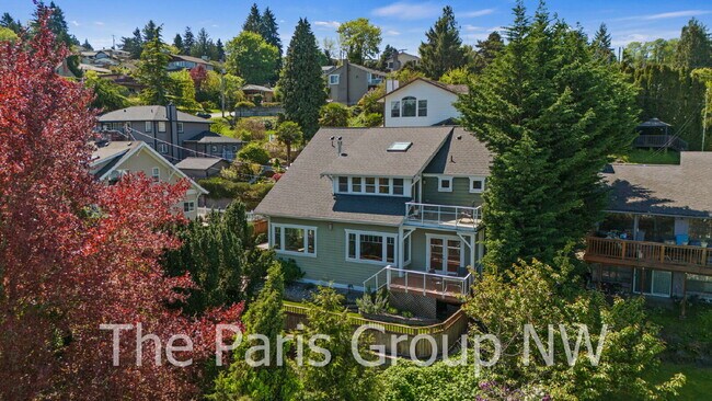 Building Photo - Picturesque Seattle Craftsman in a Private Bryn Mawr Enclave *Amazing Views *Central A/C *Tons of...