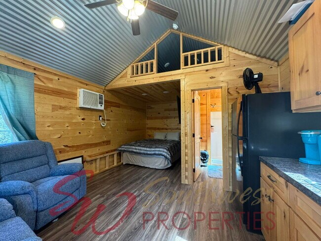 Building Photo - Escape to a peaceful, private retreat for one in this studio cabin!