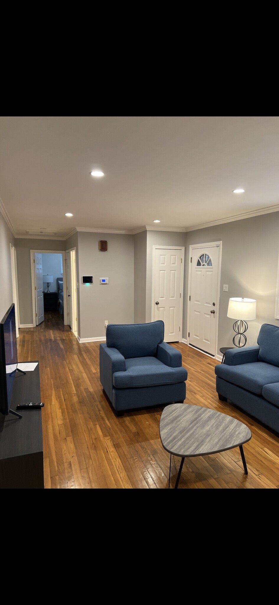 Living Room from different angle w/furniture - 8113 D'Arcy Rd