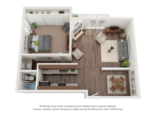 Floorplan - The Ruby Hollywood