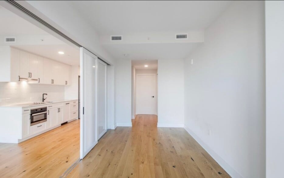 Bedroom and sliding door - 1211 Van St SE