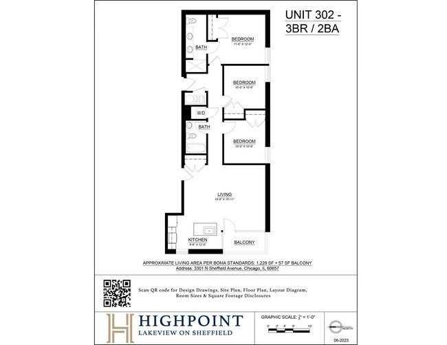 Floorplan - HIGHPOINT Lakeview on Sheffield