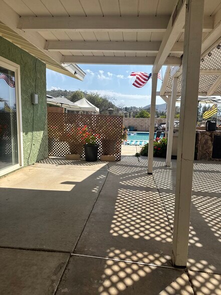 privacy from main house - 15691 Wendell Park Dr