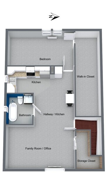 3D Layout - 2800 S 32nd Ave