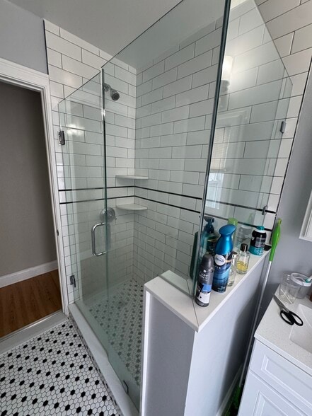 Renovated bathroom - 33 Adams St